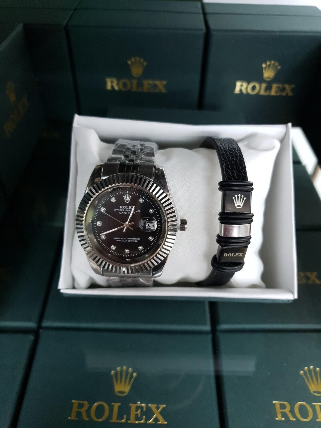 Silver Rolex
