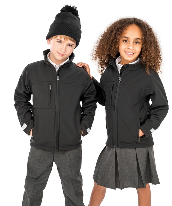 Result Junior classic softshell 3-layer jacket