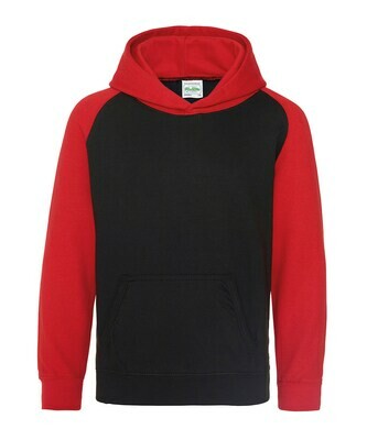 JUST HOODS Kids baseball hoodie