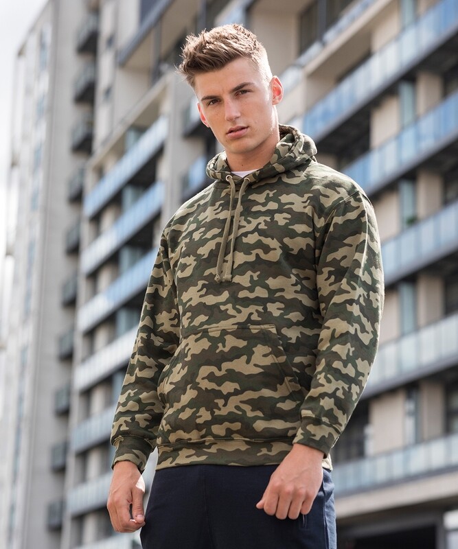 JUST HOOD Camo hoodie