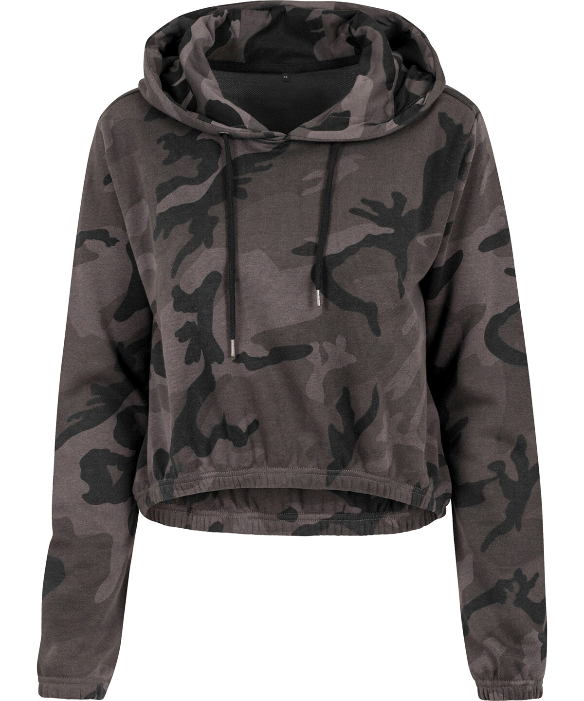 Camouflage cropped hoodie hotsell