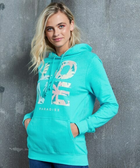 Just Hoods Girlie college hoodie