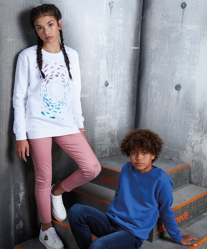 JUST HOODS Kids AWDis sweatshirt