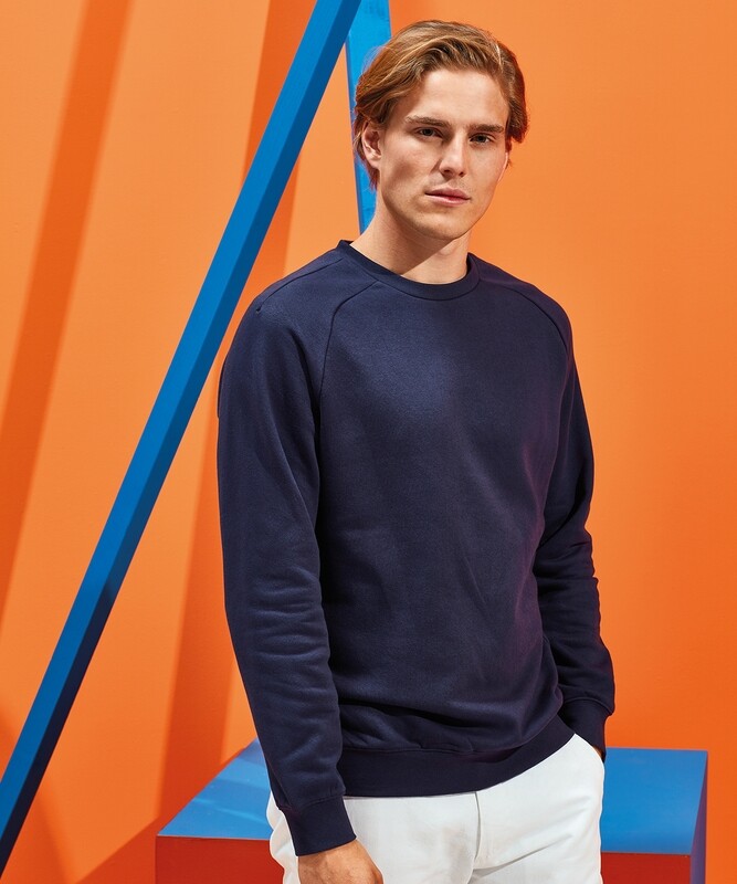 ASQUITH & FOX Men's organic crew neck sweatshirt