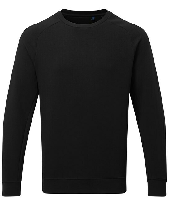 ASQUITH & FOX Men's organic crew neck sweatshirt ASQUITH & FOX Men's organic crew neck sweatshirt, colour: black