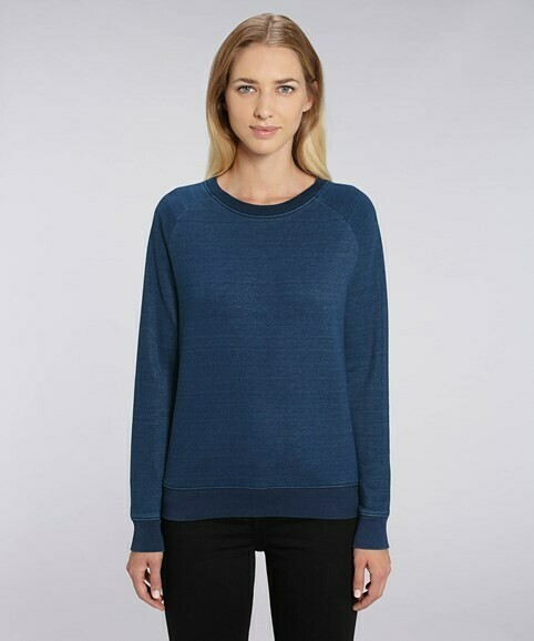 STANLEY/STELLA Women's Stella Tripster denim crew neck sweatshirt (STSW147)