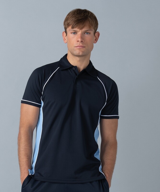 Finden & Hales Piped performance polo