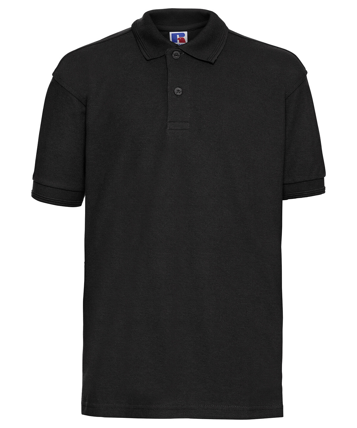 RUSSELL Kids hard-wearing polo shirt, color: Black