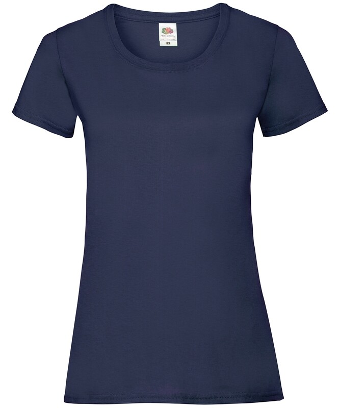 Fruit of the Loom Women's value weight, colour: Navy