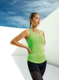 TriDri Women's performance strap back vest