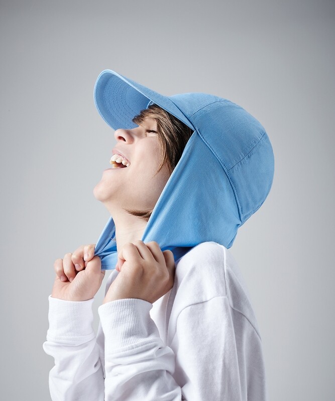 Beechfield Junior legionnaire-style cap