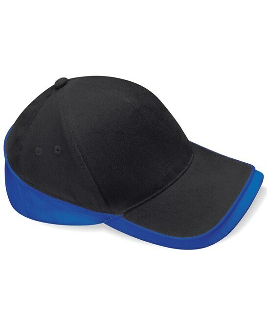 beechfield Teamwear competition cap beechfield Teamwear competition cap, Colour: black/bright royal