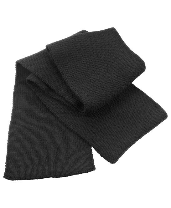 Result Winter Classic heavy knit scarf, Colour: BLACK