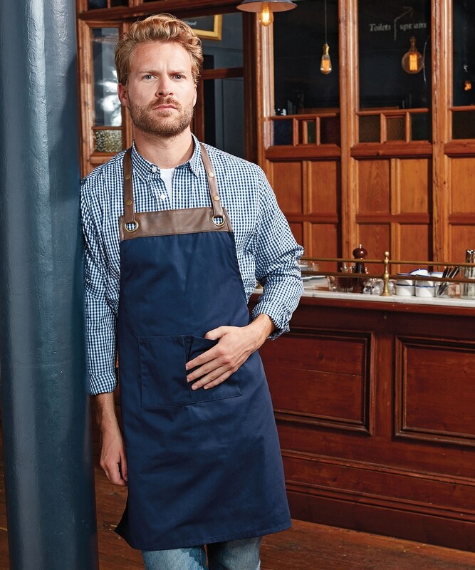Premier Espresso bib apron