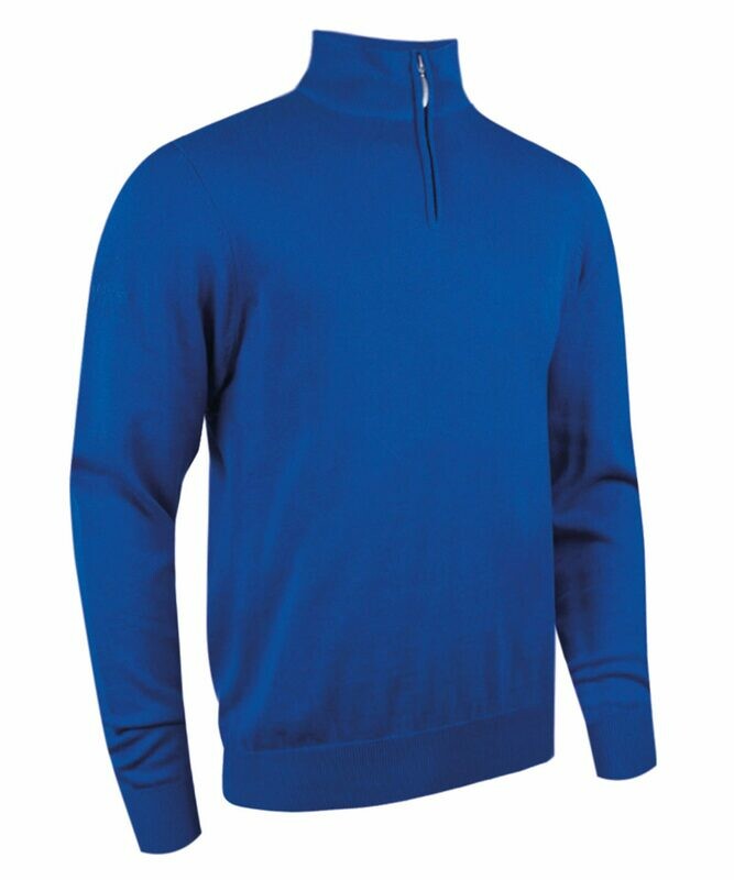 Glenmuir Devon zip-neck cotton sweater