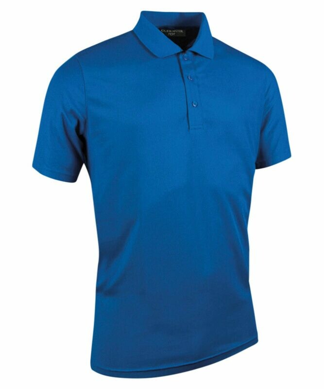 Glenmuir Deacon performance piqué plain polo shirt