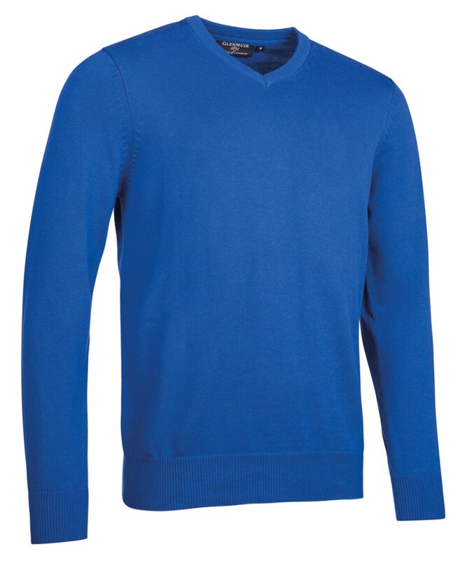 Glenmuir Glencoe touch of cashmere v-neck sweater