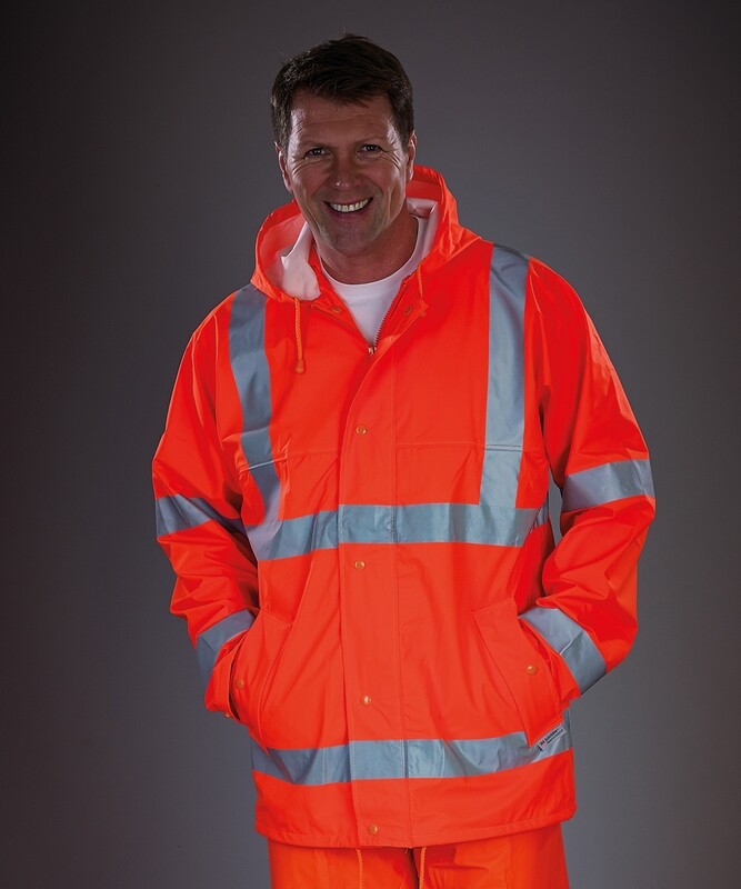 Yoko Hi-vis soft flex breathable U-dry jacket
