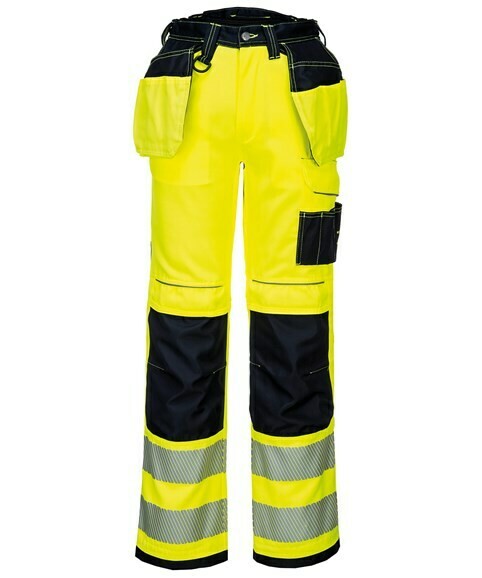 PORTWEST PW3 Hi-vis holster work trousers (T501)