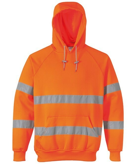 PORTWEST Hi-vis hooded sweatshirt (B304)