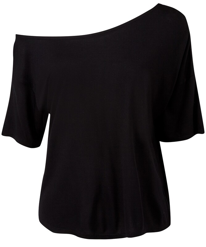 Women's TriDri® off-the-shoulder top