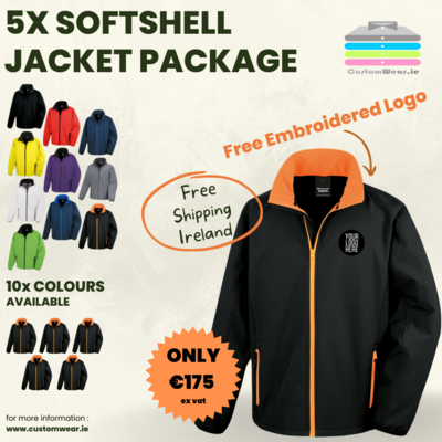 5 Softshell Jacket Package