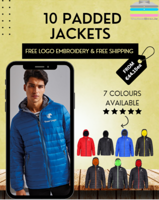 10 EQUESTRIAN PADDED JACKETS From €44.15ea
