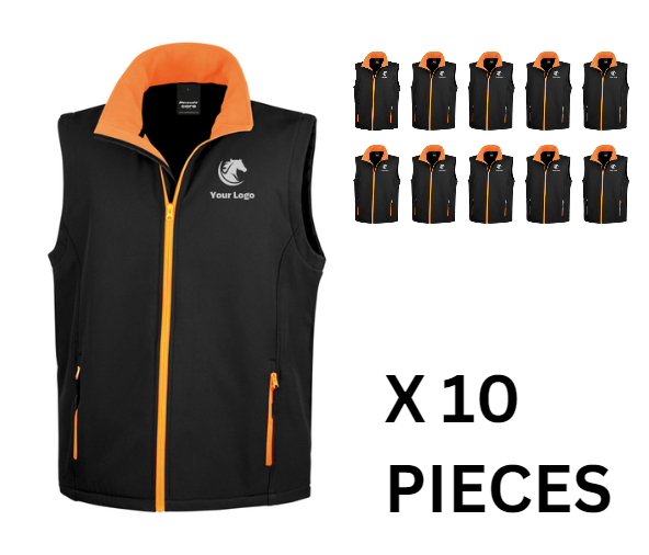 10 Equestrian Gilet Pack  (€29.25 each)