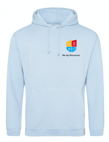 MTU BSc Agri-Bio Sciences Hoodie, Colour: Baby Blue