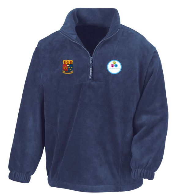 UCC Translation Medicine 1/4 Zip Polar fleece