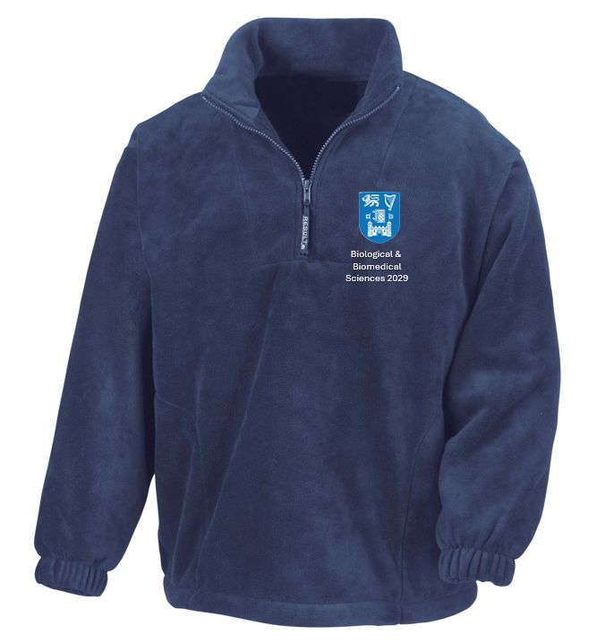 TCD Biological & Biomedical science fleece 2029 NO DNA