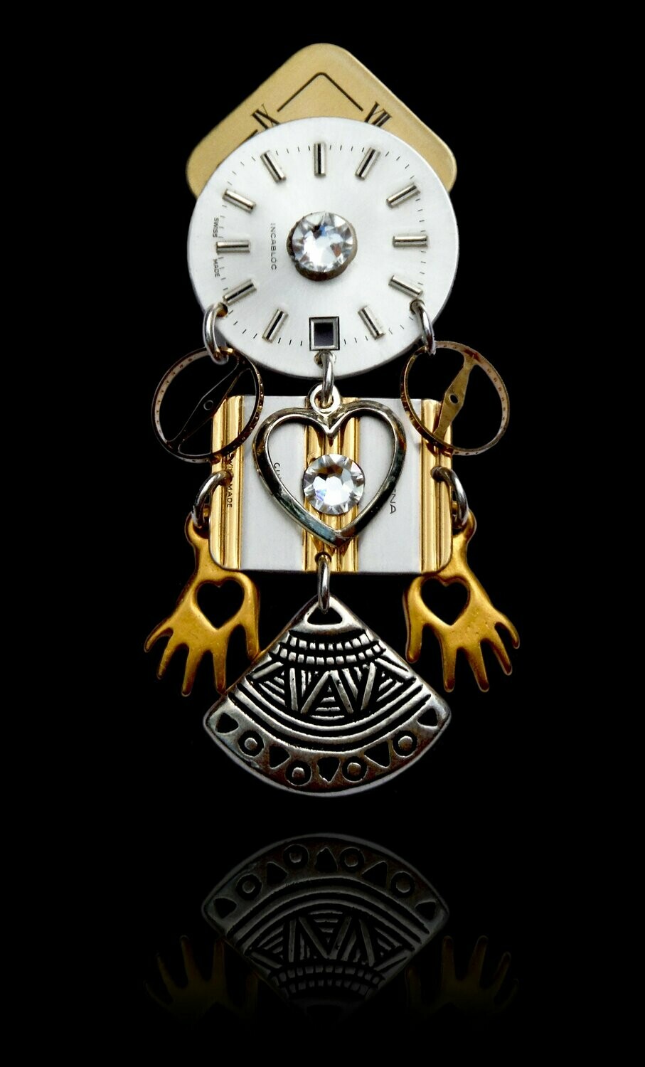 Face of Time Pendant