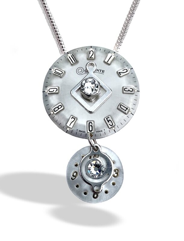 Silver Spiral Pendant