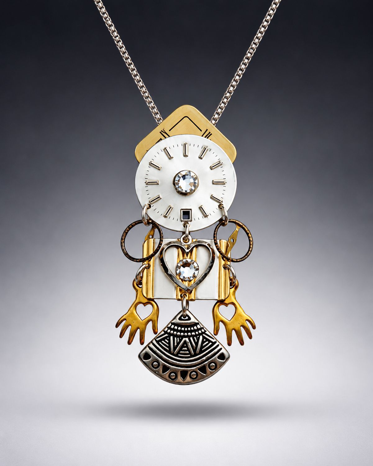 Face of Time Pendant Face of Time Pendant