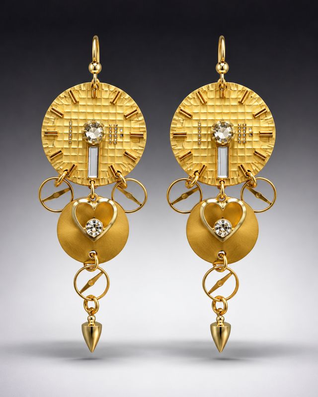 Limited Edition Gold Earrings Limited Edition Gold Earrings