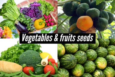 Vegetables &amp; fruits seeds