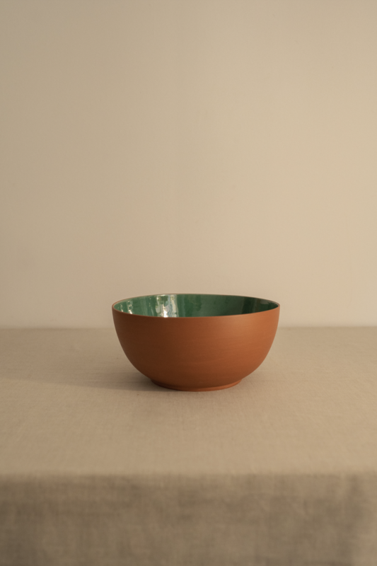 GREEN SOUP BOWL