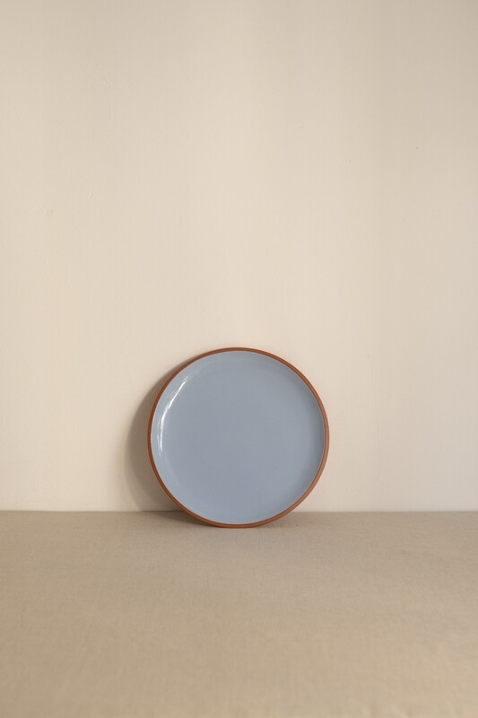BLUE DESSERT PLATE