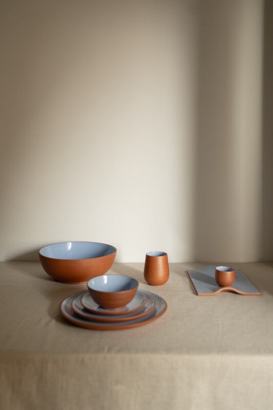 SMALL BLUE GLASS