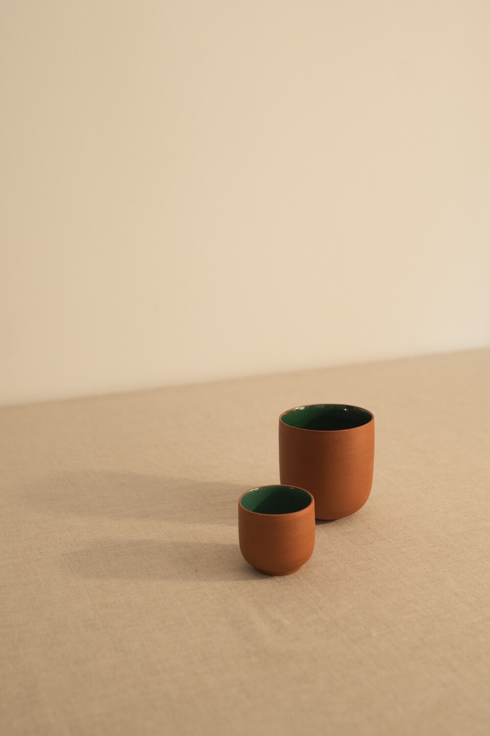 SMALL GREEN GLASS