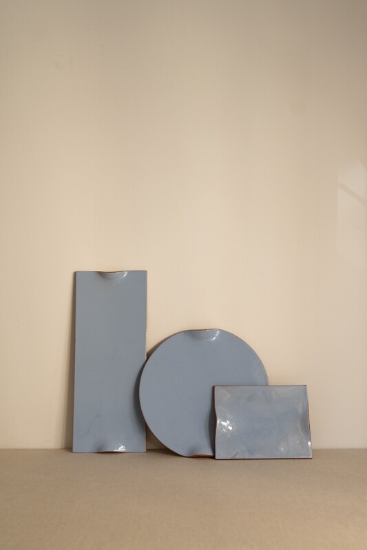 BLUE LONG TRAY