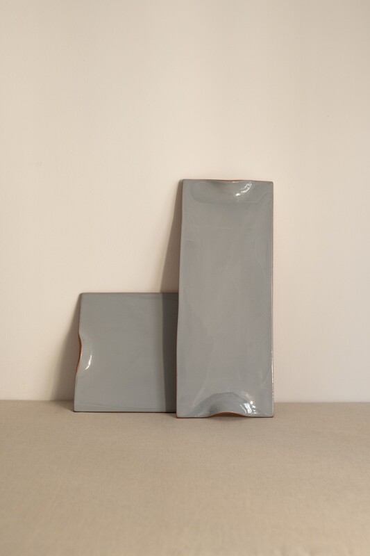 GRAY LONG TRAY