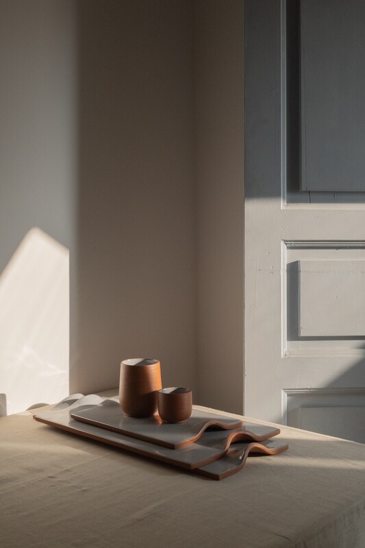 SMALL GRAY TRAY