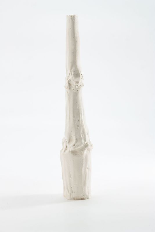 SCULPTURAL STONEWARE VASE BY ASTERISQUE