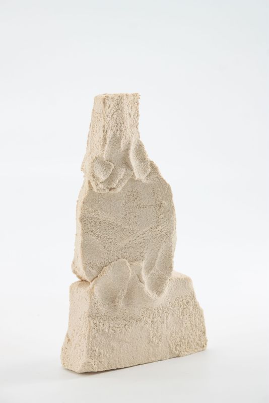 SCULPTURAL STONEWARE  VASE BY ASTERISQUE