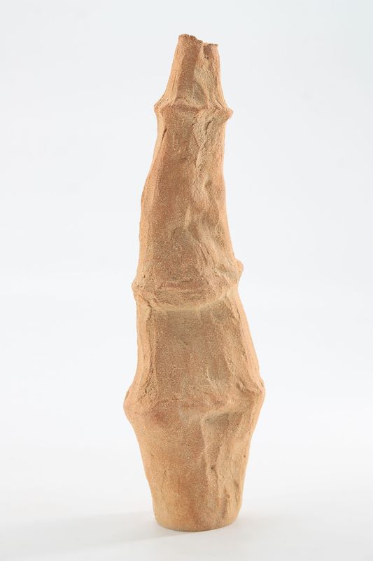 SCULPTURAL STONEWARE  VASE BY ASTERISQUE