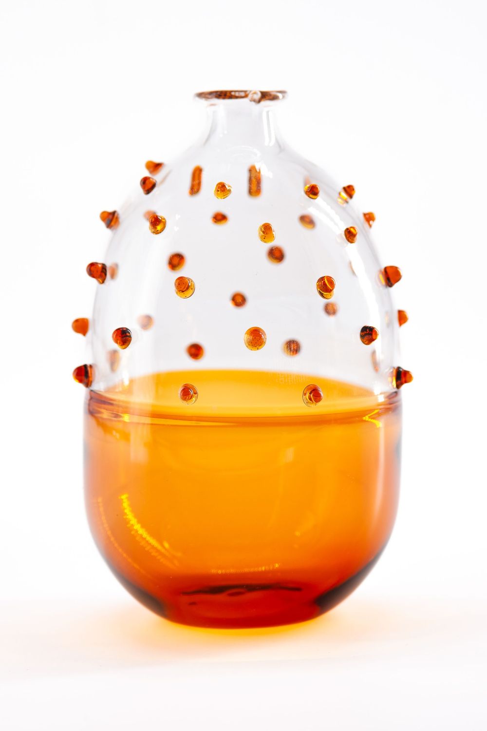 SMALL HAND-BLOWN GLASS VASE BY ALEX AÑÓ