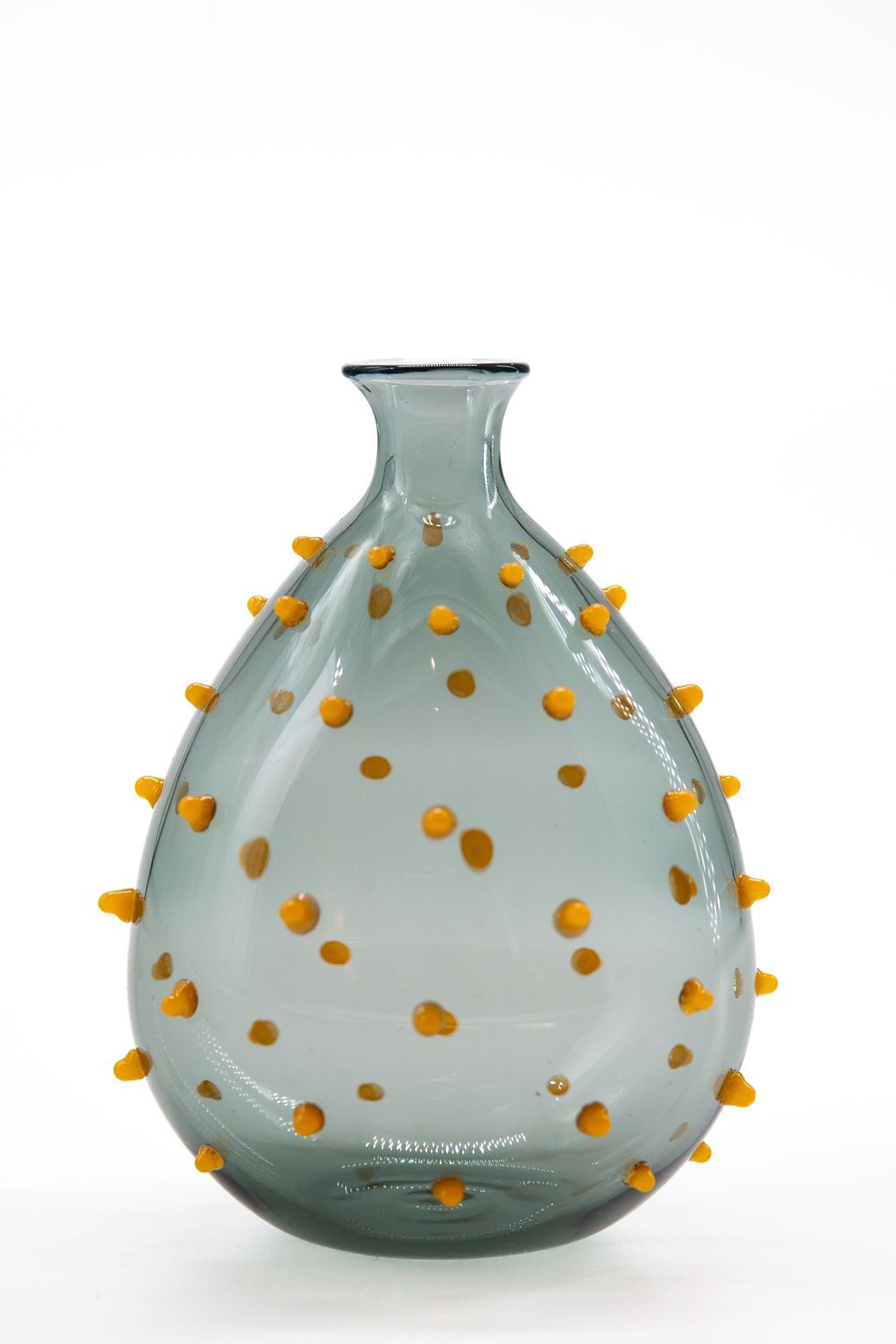 SMALL HAND-BLOWN GLASS VASE BY ALEX AÑÓ