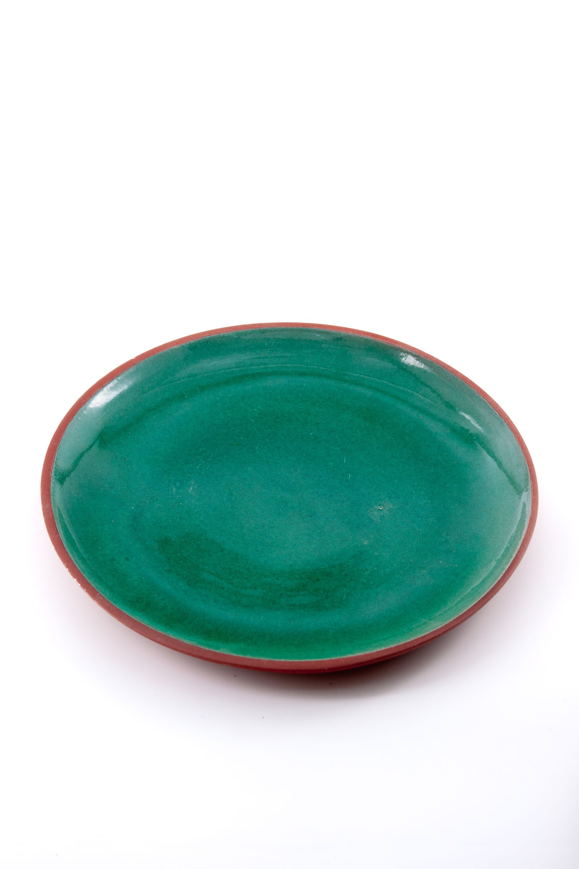 GREEN DINNER PLATE BY CERÁMICAS MUNDET