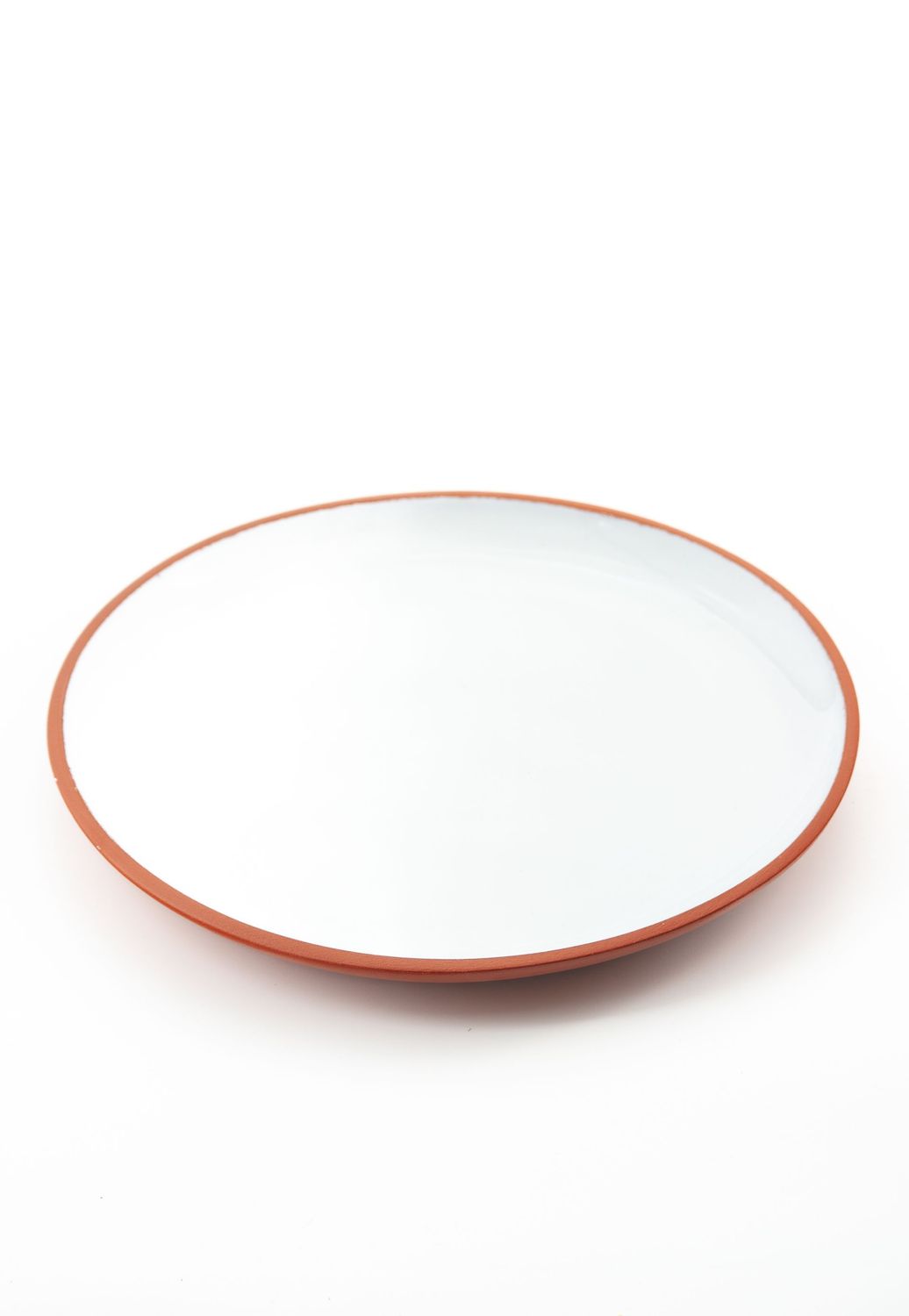 WHITE DESSERT PLATE BY CERÁMICAS MUNDET